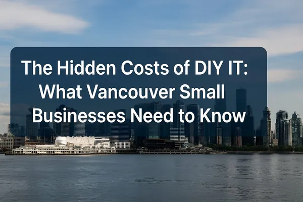 Featured image for article: The Hidden Costs of DIY IT: What Vancouver Small Businesses Need to Know