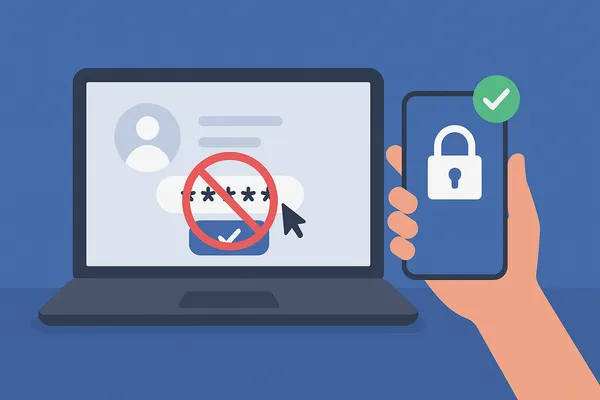 Featured image for article: How to Enable Passwordless Authentication in Microsoft 365 Using Entra ID